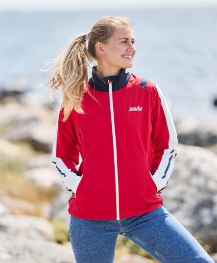 Swix Infinity Jacket Dame Rød XL Swix Infinity Jacket Dame Rød XL