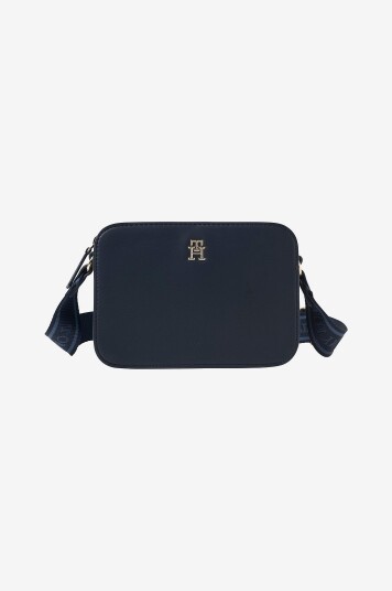Tommy Hilfiger Skulderveske TH Logotape Camera Blå