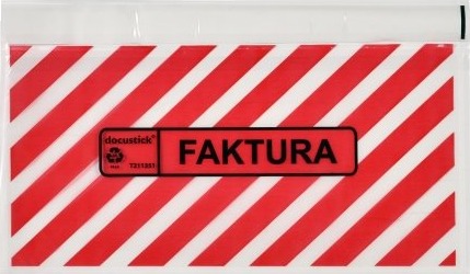 Følgeseddellomme C65/Dl Med Tryk 1000St