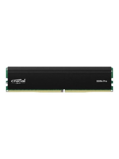 Crucial PRO DDR4 3200   32GB   CL22   Single Channel 1 pcs   Intel XMP   Svart