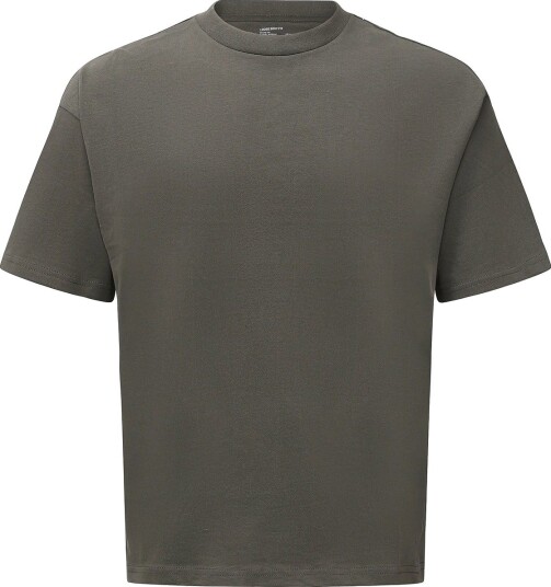 Weekday Loose Fit T Shirt   DARK KHAKI GREEN   L