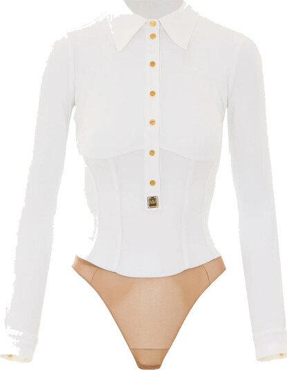 Elisabetta Franchi Dame Topper Hvit L,
