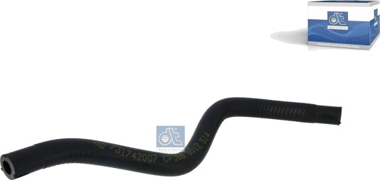 DT Spare Parts 1.11514 Radiatorslange