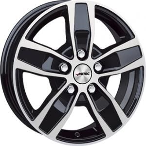 AUTEC QUANTRO Gloss Black Polished 6.5x16 6/130 ET62 B84.1 AUTEC QUANTRO Gloss Black Polished 6.5x16 6/130 ET62 B84.1