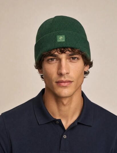Cross Sportswear Cross Beanie Green ONE SIZE