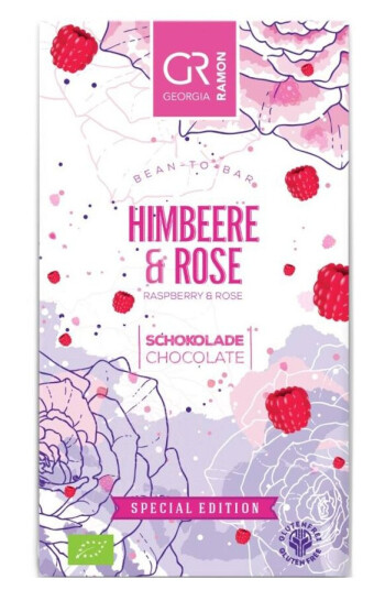 Georgia Ramon Raspberry and Rose Chocolate Georgia Ramon Raspberry and Rose Chocolate