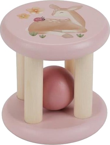 Little Dutch Roller Rattle Fairy Garden Pink ONE SIZE