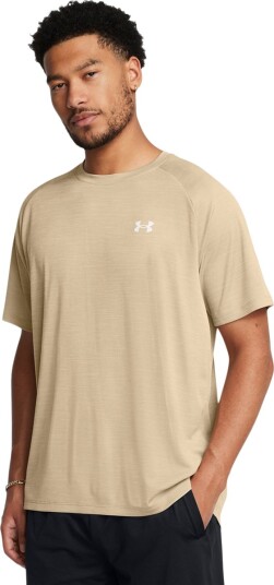 Under Armour Men"s UA Tech Textured Short Sleeve Grove Green M