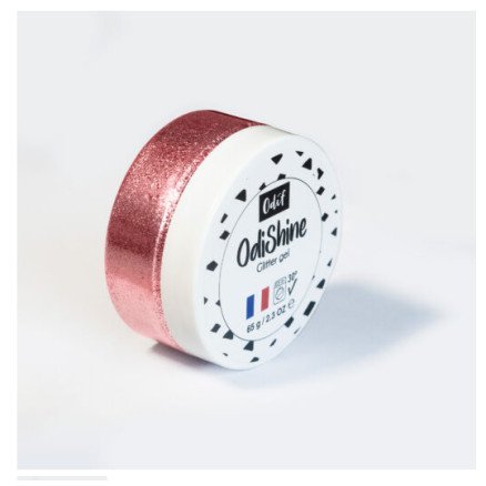 OdiShine Glitter Gel 65g rosa agat OdiShine Glitter Gel 65g rosa agat