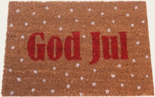 Dørmatte God Jul Dørmatte God Jul