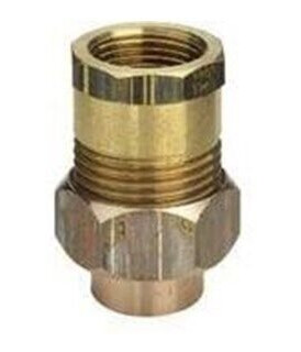 Viega union for f 15 mm x 3/4" gunmetal Viega union for f 15 mm x 3/4" gunmetal