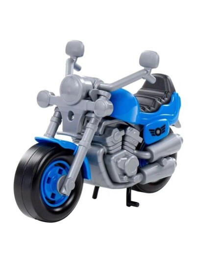 Cavallino Toys Cavallino Tour Motorcycle Blue 25cm Cavallino Toys Cavallino Tour Motorcycle Blue 25cm