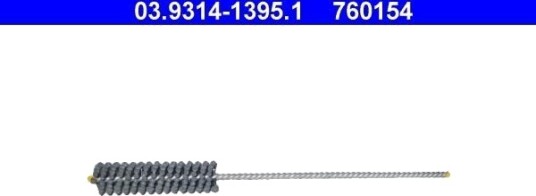 ATE 03.9314-1395.1 Honebørste ATE 03.9314-1395.1 Honebørste