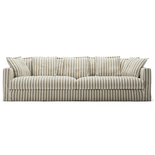 Decotique Le Grand Air 4 Seter Sofa Lin Gentle Ribbon