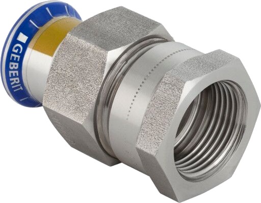 28 mm x 1" Tilkobling RFG-muffe/muffe Mapress
