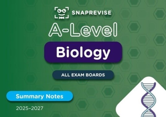 SnapRevise A Level Biology Summary Notes