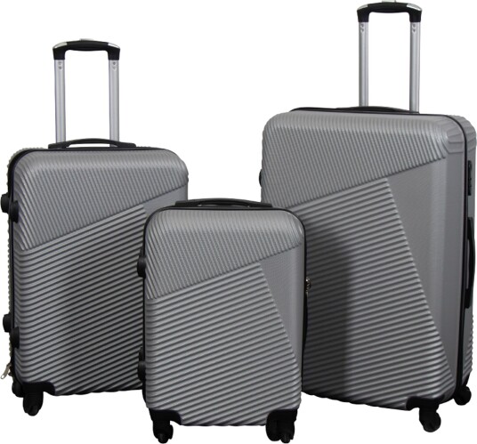Koffert - Hardcase reisekoffert - Silver Lines - Lettvektskoffert