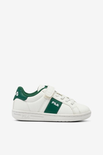 Fila Joggesko Crosscourt Line Velcro Kids Hvit Fila Joggesko Crosscourt Line Velcro Kids Hvit