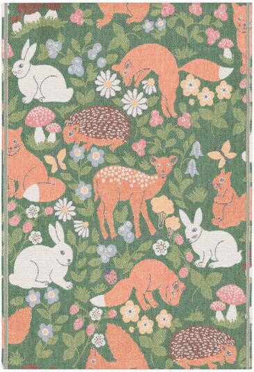 Ekelund Linneväveri Skogslek babypledd 72x105 cm Multi Ekelund Linneväveri Skogslek babypledd 72x105 cm Multi