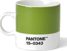 Copenhagen Design PANTONE espressokopp med hank 12 cl grønn