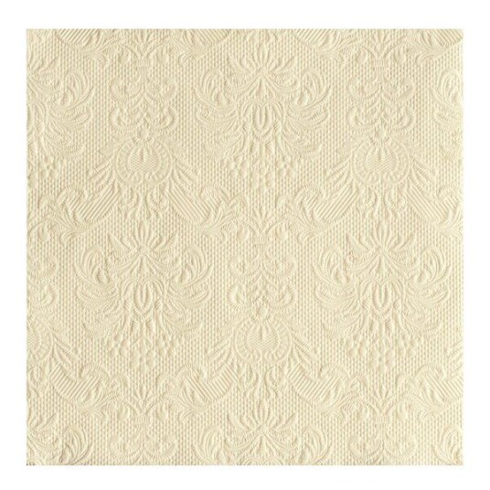 Ambiente   Elegance serviett 40x40 cm 15 stk Cream