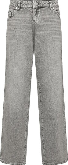 Gina Tricot Rebel Low Wide Jeans   Grey   40