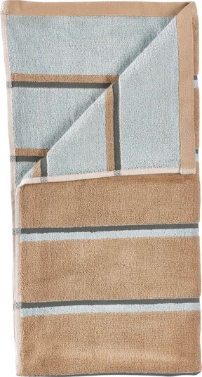 Zone Denmark Badehåndklæde Sauna 70X140 Camel/Ice Blue/Olive Green - Brown - 140X70X0.5CM x 140 Zone Denmark Badehåndklæde Sauna 70X140 Camel/Ice Blue/Olive Green - Brown - 140X70X0.5CM x 140