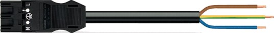 Wago 771-9993/216-601 Kabling 3G1,5 mm², Hf Ha/Fri 6 m