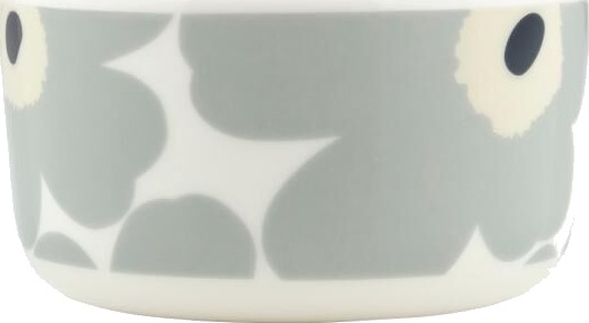 Marimekko Unikko bolle 50 cl hvit/grå/sand/mørkblå