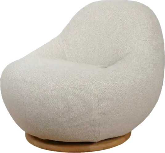 Cane line Gem lenestol m/teak dreie Desert sand Rise