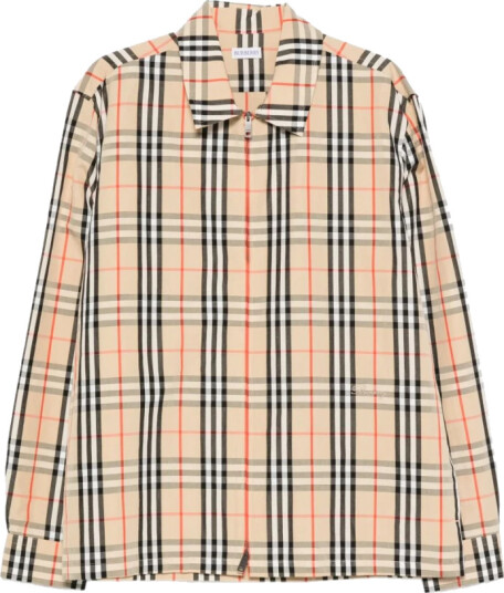 Burberry, Herre, Skjorter, Flerfarget, L,