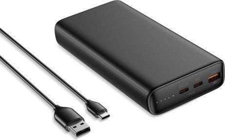 Veger 20000 mAh PD QC3.0 5A 100W T100 (W2032C-100) Svart