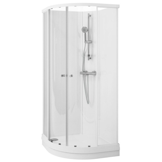 VikingBad Sofia Basic Dusjkabinett m/Støpemarmorbunn VikingBad Sofia Basic Dusjkabinett m/Støpemarmorbunn
