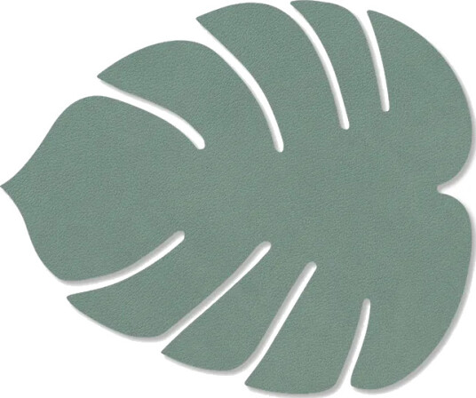 LIND DNA Monstera Leaf Nupo glassunderlag Pastellgrønn