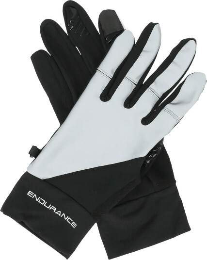 Endurance Mingus Running Gloves   Black   S