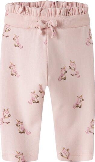 Name It Bukser NbfLaurie Lotus m. Enhjørninger Name It 50 Bukser bomull Rosa