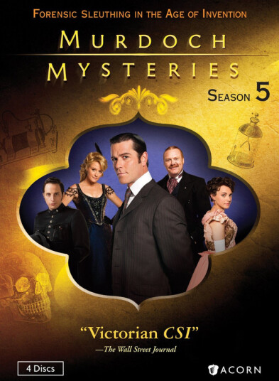 Murdoch Mysteries Sesong 5 DVD