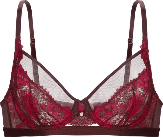 Dorina Jemma Two Tone Lace Full_Cup Burgundy 80 C Dorina Jemma Two Tone Lace Full_Cup Burgundy 80 C