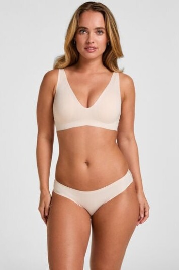 Hunkemöller Ultimate Comfort Braz R Beige L