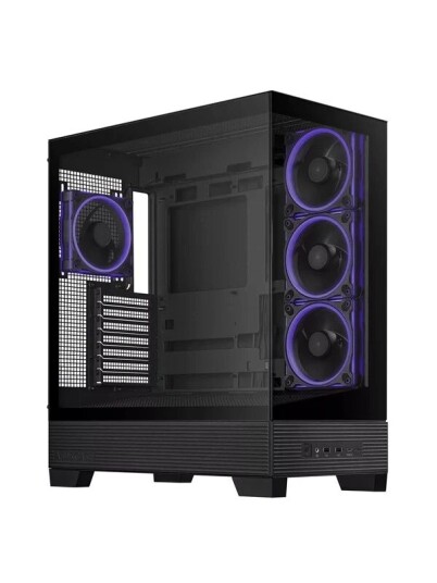 ASUS A31 Plus TG ARGB Kabinett Miditower med Herdet Glass og USB-C Svart ASUS A31 Plus TG ARGB Kabinett Miditower med Herdet Glass og USB-C Svart