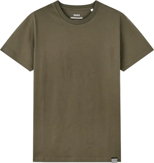 Mads Nørgaard Fine Jersey Thor Tee Fav Khaki green XXL
