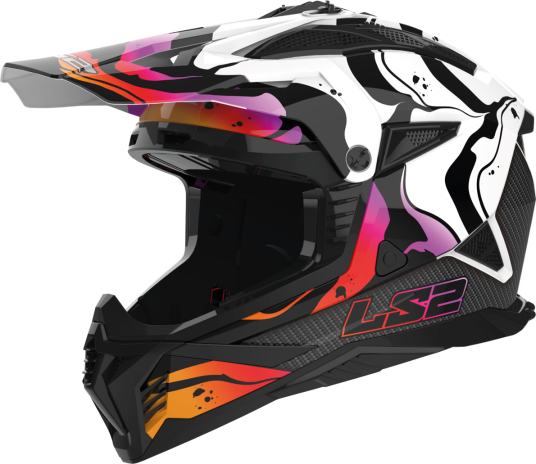 LS2 Crosshjelm MX708 Fast II Hvit LS2 Crosshjelm MX708 Fast II Hvit