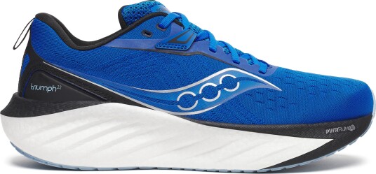 Saucony Mens Triumph 22 Skydiver/black 40"