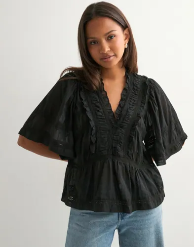 Neo Noir Svart Evienne S Voile Top