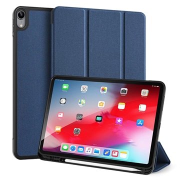 Dux Ducis Domo iPad Air 2020/2022 Tri-Fold Folio-etui Blå