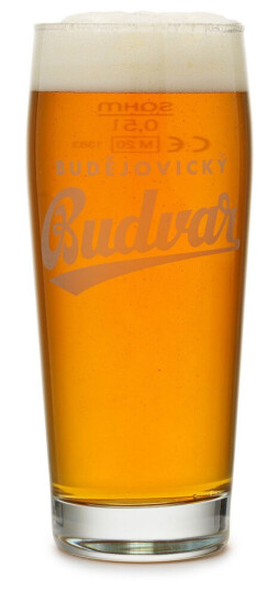 Budvar ølglass 50 cl Budvar ølglass 50 cl