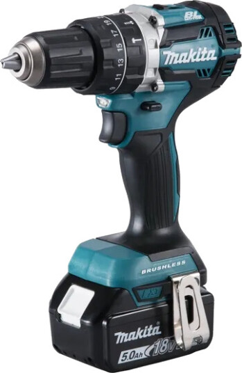 Makita Slagbormaskin DHP484RFJ 18v 2 Batterier