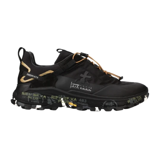 Premiata Herre Sko Svart 46 EU,