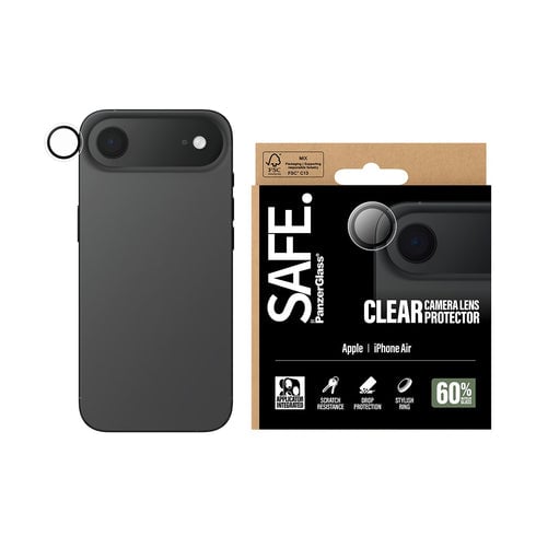 PanzerGlass Gjennomsiktig Kameralinsebeskytter til iPhone Air