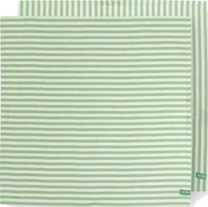Pip Studio S/2 Tea Towels Grn 65X65